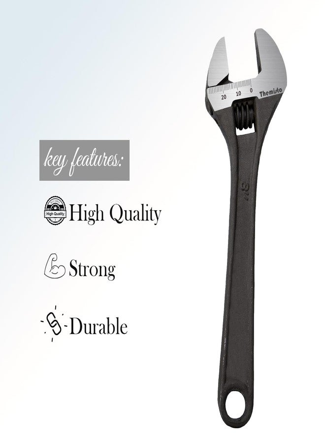 THEMISTO TH-T11 8 Inch Adjustable Wrench - Image 3